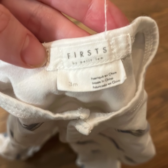 Firsts by Petit Lem Footie 3months EUC - Picture 3 of 4